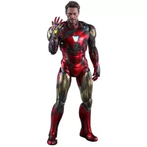 Hot Toys Avengers: Endgame MMS Diecast Action Figure 1/6 Iron Man Mark LXXXV Battle Damaged Version 32cm