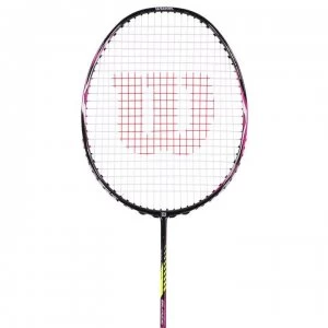 image of Wilson Blaze Badminton Racket - Black/Purple