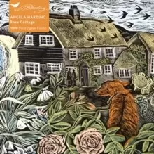 Image of Adult Jigsaw Puzzle Angela Harding: Rose Cottage : 1000 Piece Jigsaw Puzzles