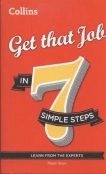Image of Get That Job in 7 Simple Steps by Peter Storr Book