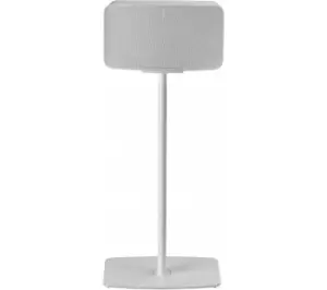 image of FLEXSON FLXS5FS1011 Sonos Five & Play:5 Floorstand Fixed Speaker Bracket - White