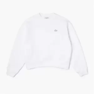 Lacoste Scuba Crew Neck Sweater - White