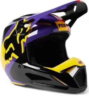 Image of FOX V1 Xpozr Youth Motocross Helmet, multicolored, Size L, multicolored, Size L