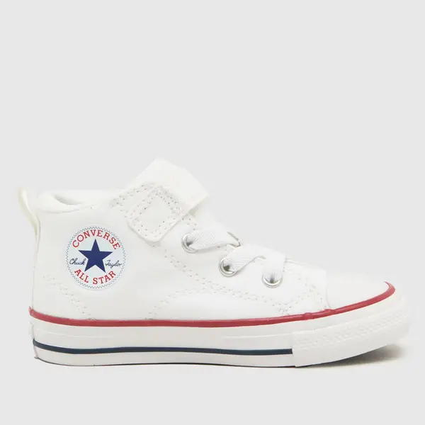 Image of Converse white all star malden Boys Toddler trainers White UK 5 (EU 21)