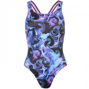 Maru Vault Back Swimming Costume Ladies - Parrot