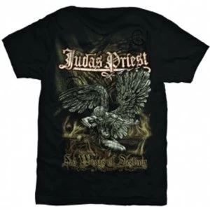 Image of Judas Priest Sad Wings Mens T Shirt: Large