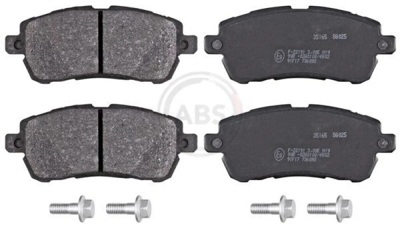 Image of A.B.S. Brake pad set A.B.S. 35165