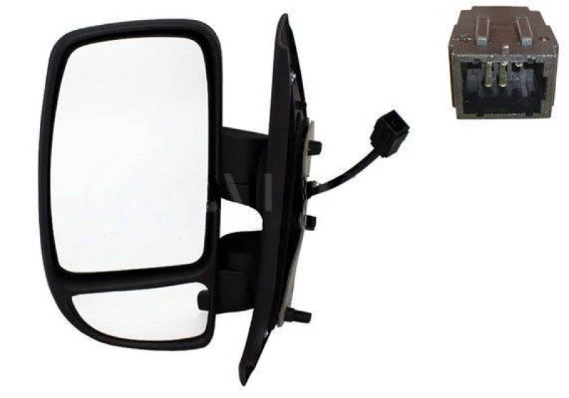 Image of ALKAR 9246905 Wing mirror Right, Electric, Convex Outside Mirror (50)