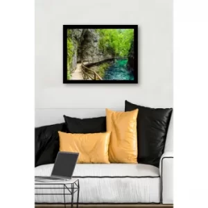 Image of SC0810 Multicolor Decorative Framed MDF Painting