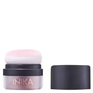 Image of Inika Organic Mineral Blusher Puff Pot Rosy Glow