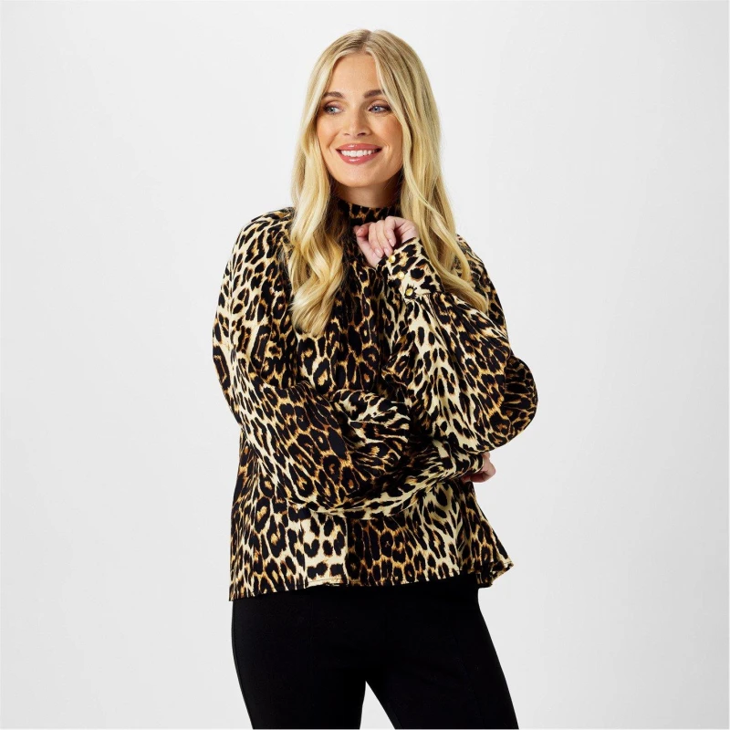 Image of Biba Biba Balloon Blouse - Multi Multi 8
