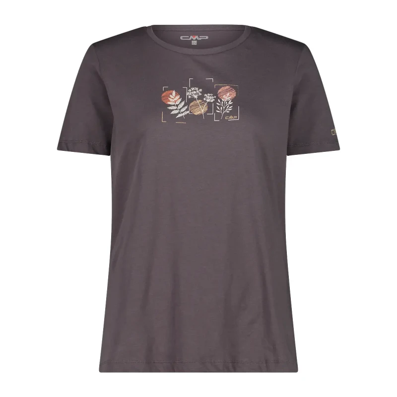 Image of CMP Womens T-Shirt CMP Noir Female XS
