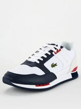 Lacoste Partner Trainers - White, Size 10, Men