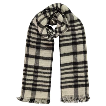 image of Label Lab Label Lab Check Scarf Womens - Mono