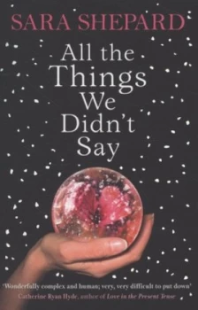 Image of All the Things We Didnt Say by Sara Shepard Book