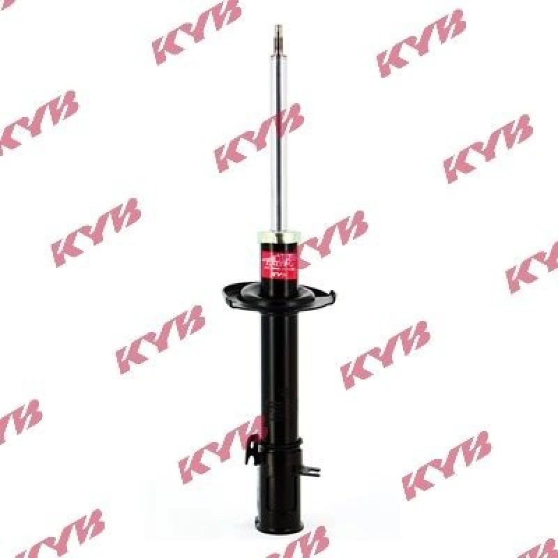 Image of KYB 3338018 Shock absorber Front Axle Right, Gas Pressure, Twin-Tube, Suspension Strut, Top pin Shock Absorber (854)