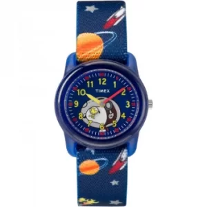 image of Childrens Timex Kids Analog x Peanuts Snoopy Out Of Space Watch