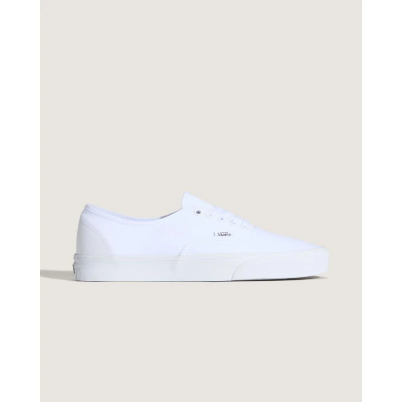 Image of Vans Mens Authentic Canvas Trainers True White male 10 (44.5)