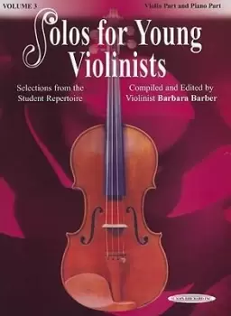 Image of Solos for Young Violinists , Vol. 3 by Barbara Barber