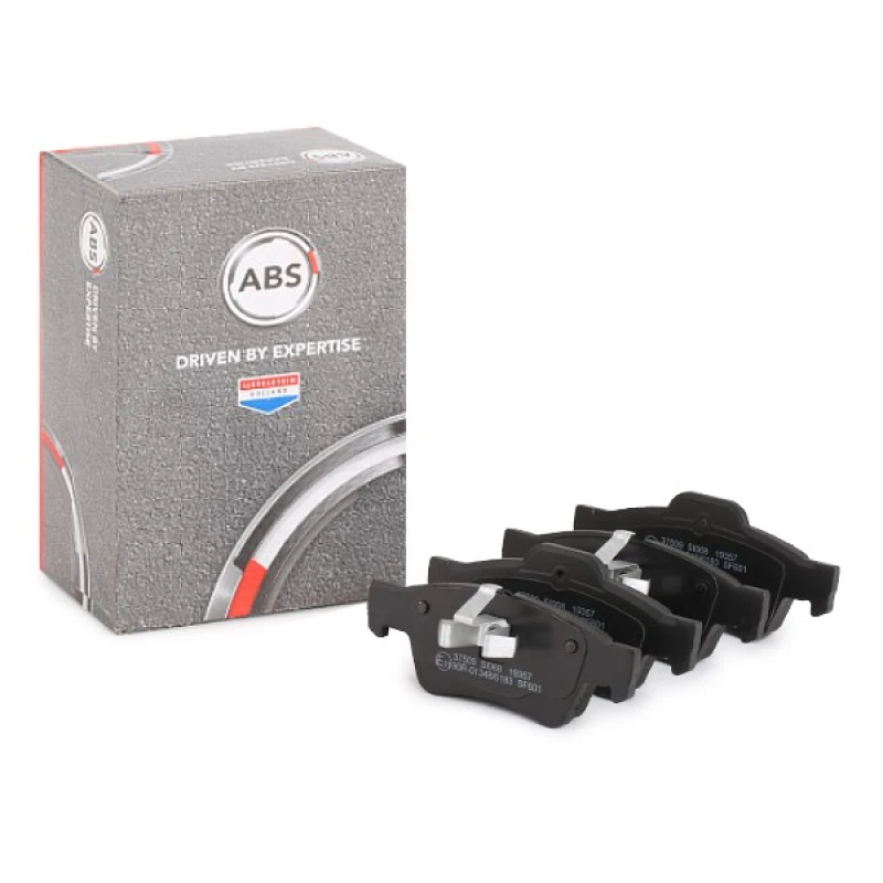 Image of A.B.S. 37509 Brake pad set prepared for wear warning indicator Brake Pad Set,disc brake (402)