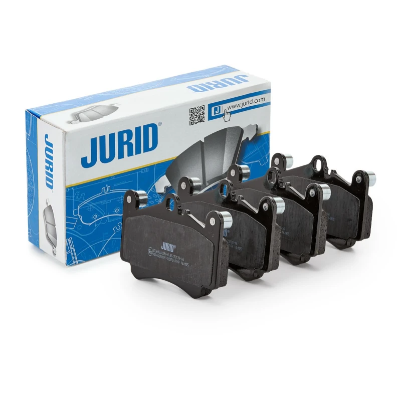 Image of JURID 573645J Brake pad set prepared for wear warning indicator Brake Pad Set,disc brake (402)