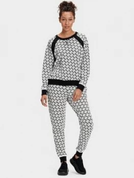 Image of UGG Kirsten Crew Neck Sweatshirt, Ugg Graphic, Size S, Women