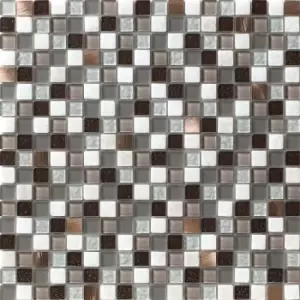 image of House of Mosaics Dalston Self Adhesive Mosaic Tile