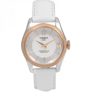 image of T-Classic Ballade Powermatic 80 Cosc Lady Automatic Mother Of Pearl Dial Watch