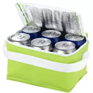 Image of Spectrum 6 Can Cooler Bag (Pack of 2) (20 x 15 x 12 cm) (Apple Green) - Bullet