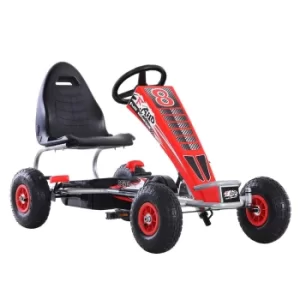 image of Homcom Racing Style Pedal Go Kart