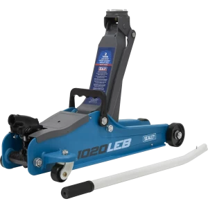 Image of Sealey 1020LE Low Entry Yankee Trolley Jack 2 Tonne Blue