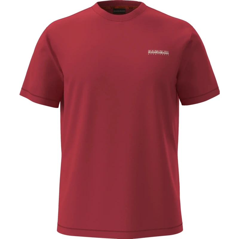 Image of T-Shirt Napapijri Box Rouge Male XS