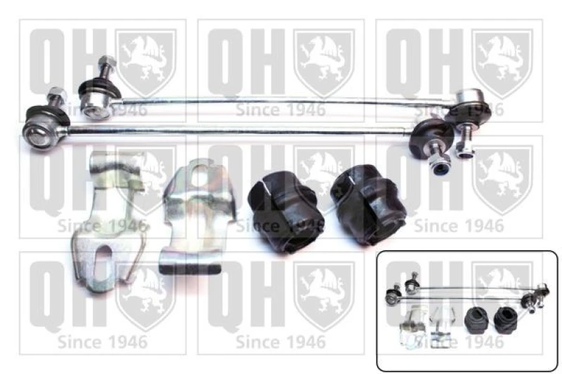 Image of QUINTON HAZELL Repair kit, anti-roll bar bush QUINTON HAZELL EMBK2656
