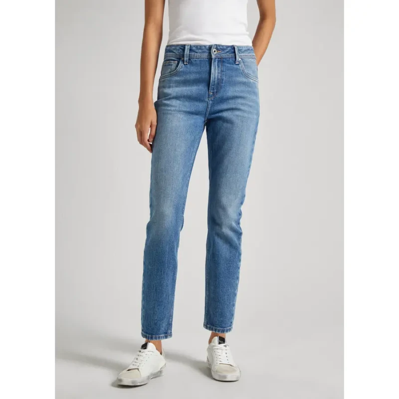 Image of Pepe Jeans Womens jeans Pepe Jeans Tapered Bleu Female 29x32