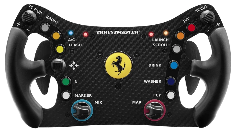 Image of THRUSTMASTER Ferrari 488 GT30 Add-on wheel - Black 3362934003395