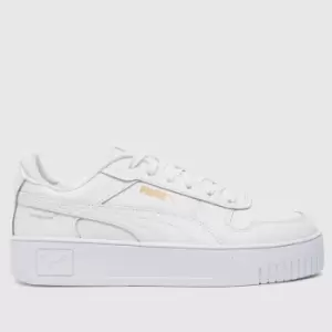 Image of PUMA Carina Street Trainers In White