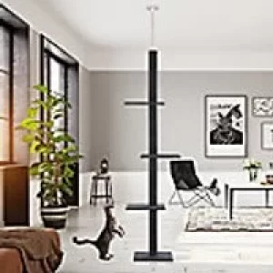 Image of PawHut Cat Tree D30-296GY 2280 x 430 x 270 mm Grey
