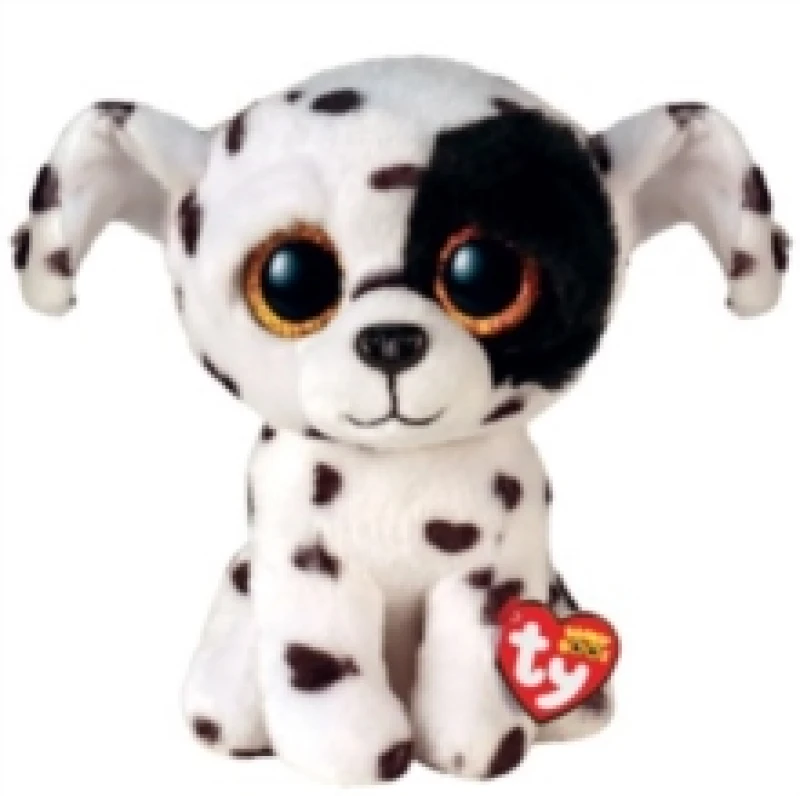Image of Ty Beanie Boo Luther the Dog 15cm Multi unisex