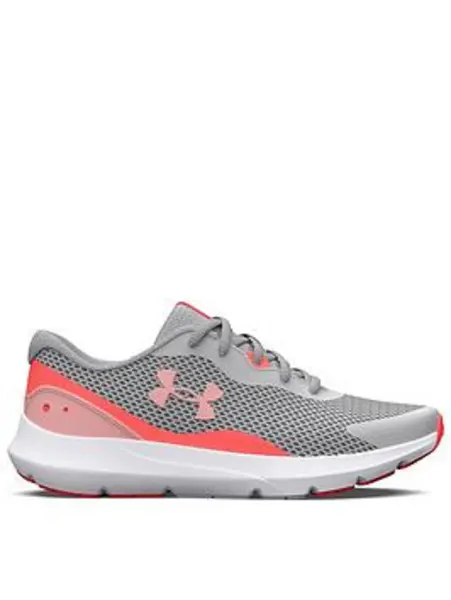 Image of Under Armour Surge 3 Junior Trainers - Size 3.5