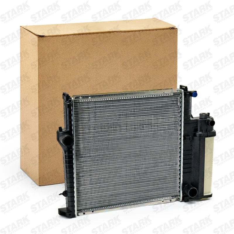 Image of STARK SKRD-0120011 Engine radiator Aluminium, Brazed cooling fins, Manual Transmission Radiator,engine cooling (470)