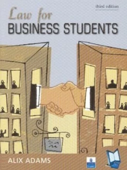 Image of Law for Business Students by Ms Alix Adams Book