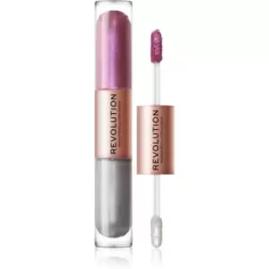 Image of Makeup Revolution Double Up Liquid Eyeshadow Subliminal