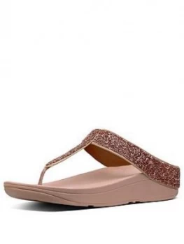 Image of FitFlop Fino Quartz Flip Flop Sandal Nude Size 3 Women