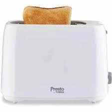 image of Tower Presto PT20055WHT 2 Slice Toaster