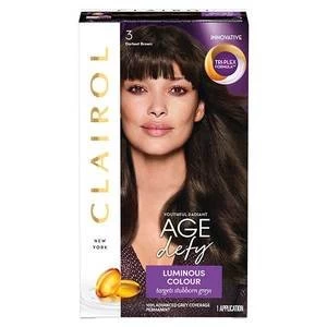 Image of Nice n Easy Age Defy Hair Dye Darkest Brown 3