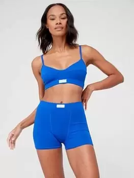 Image of Tommy Jeans Femme Boxer Short - Blue Size XL, Women