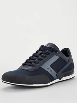 Image of Hugo Boss Saturn Low Mesh Trainers Size 11 Men