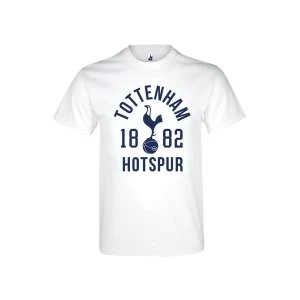 Image of Spurs 1882 T Shirt Youths White 9-11 Years