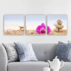 Image of P493124 Multicolor Decorative Canvas Painting (3 Pieces)