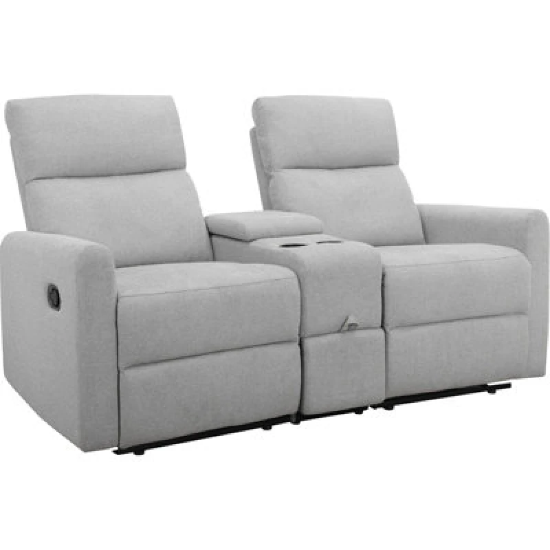 Image of Dorel Daoulas Double Recl L.grey Belfast Fabric, Grey 1073060UK